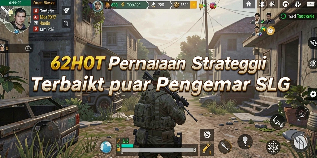 Tampilan gameplay 62HOT menunjukkan strategi pertempuran yang intens.
