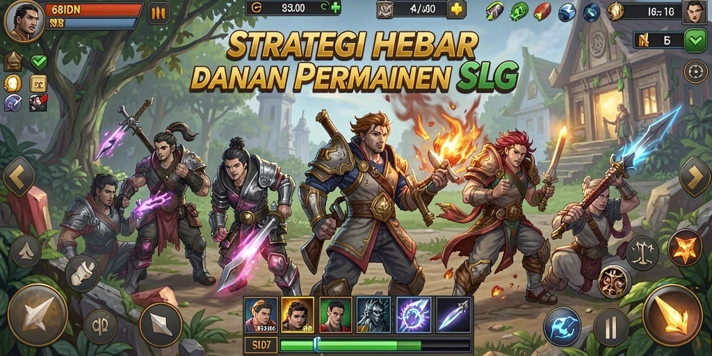 Screenshot gameplay 68IDN menampilkan pertempuran yang mendebarkan.