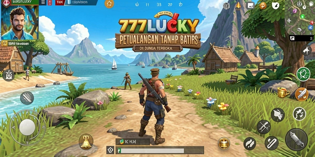 Gameplay seru dalam dunia terbuka 777LUCKY yang penuh petualangan.