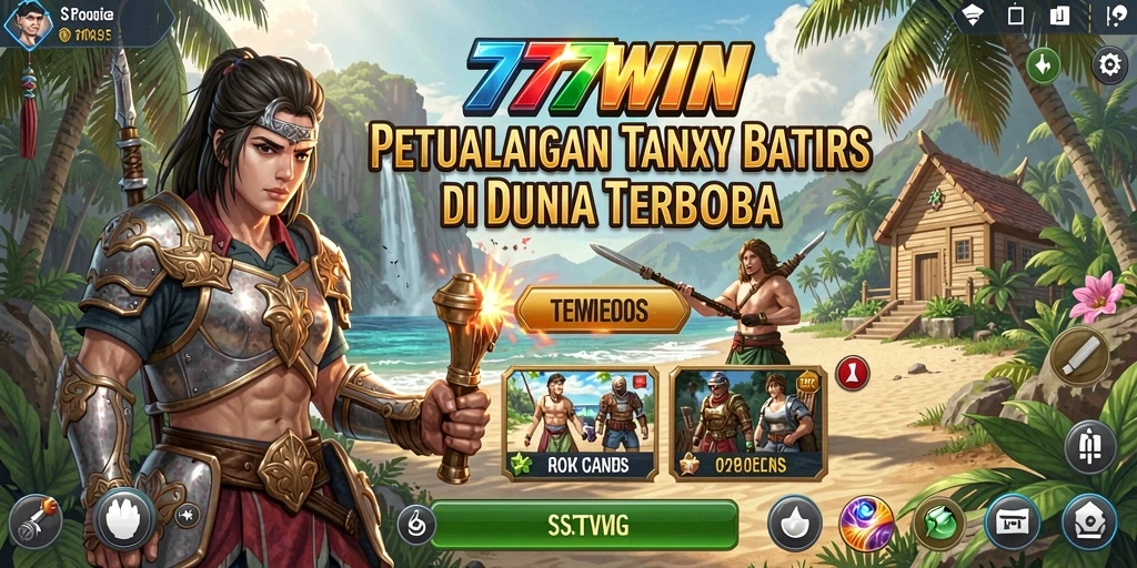 Tangkapan layar 777WIN menampilkan petualangan seru dalam dunia terbuka.