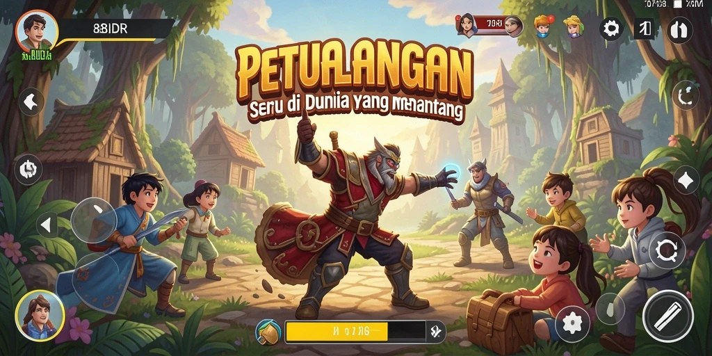 Tangkapan layar utama 88IDR menampilkan gameplay yang menarik dan penuh tantangan.