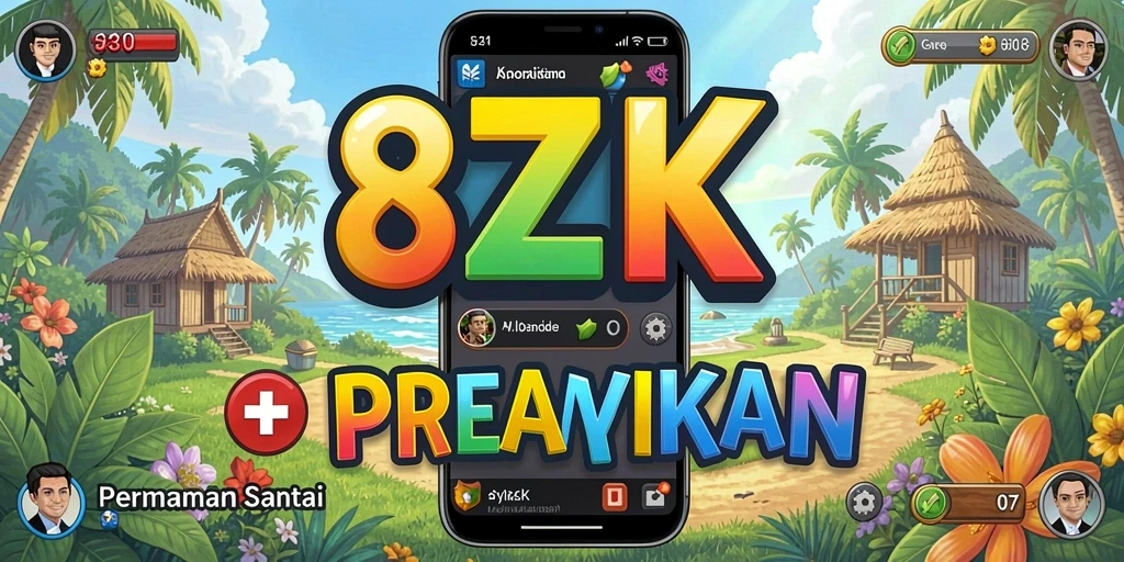 Tampilan gameplay 8ZK yang menarik dan menyenangkan.