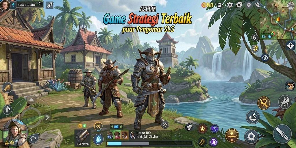 Tampilan gameplay A200M yang mendebarkan dan penuh strategi.
