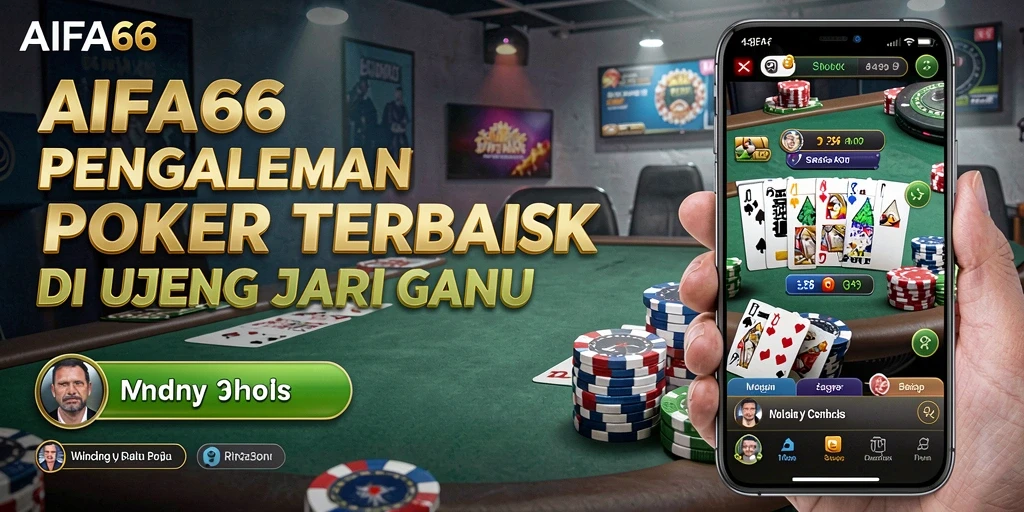 Screenshot utama AIFA66 menampilkan gameplay Poker yang menarik dan interaktif.