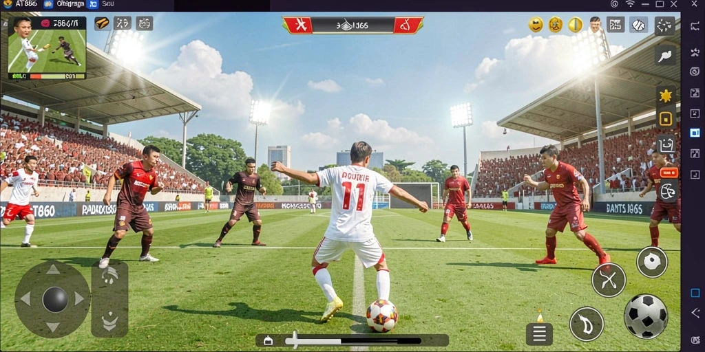 Screenshot utama AT866 menampilkan gameplay yang penuh aksi dan seru.