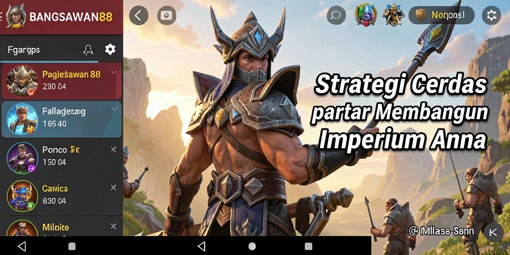 Screenshot BANGSAWAN88 menampilkan aksi pertempuran strategis yang mendebarkan.