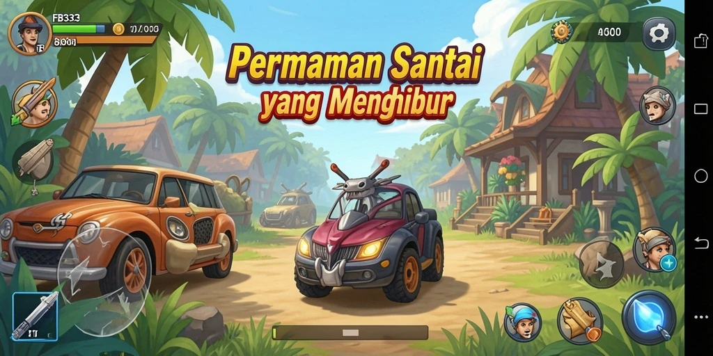 Tampilan menarik dari gameplay FB333 dengan elemen Casual yang seru.