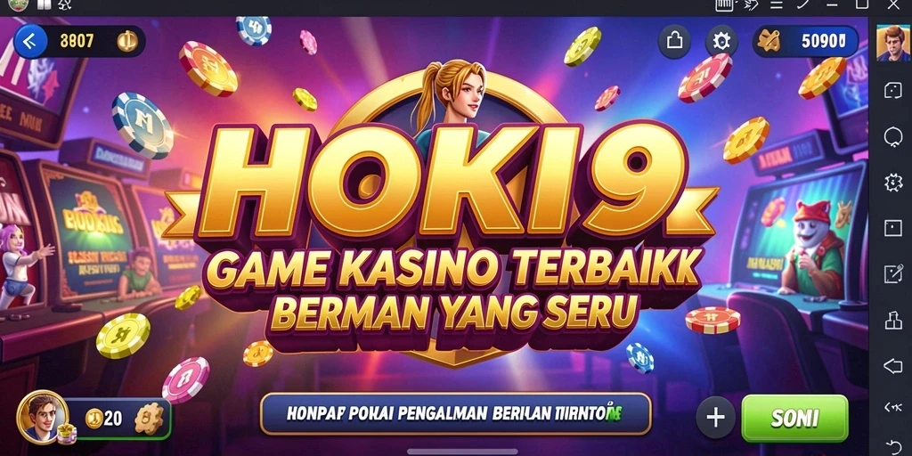 Screenshot gameplay HOKI9 menampilkan keseruan permainan kasino yang menarik.