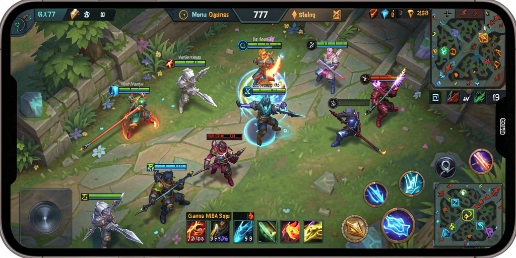 Gameplay seru L777 yang penuh strategi dan aksi.