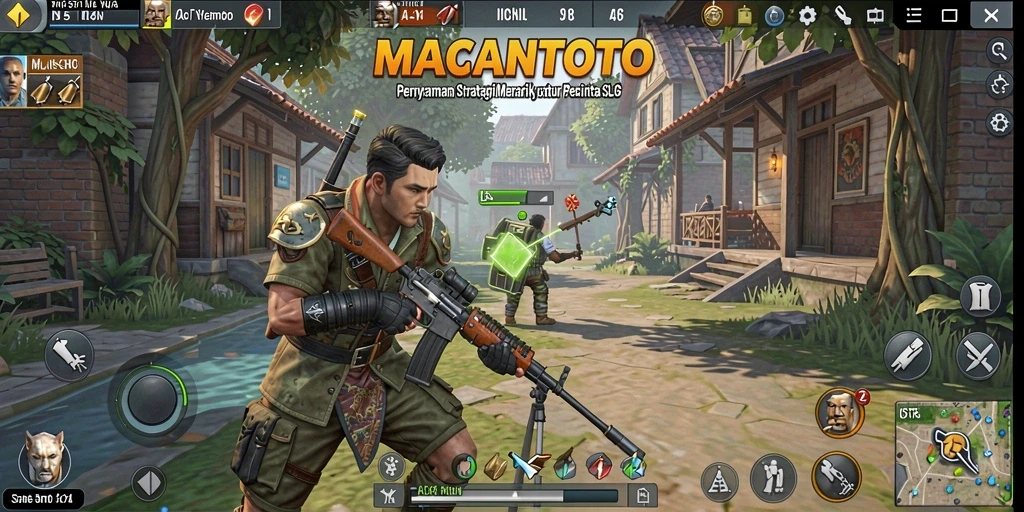 Tampilan gameplay <strong>MACANTOTO</strong> yang menakjubkan dan penuh strategi.