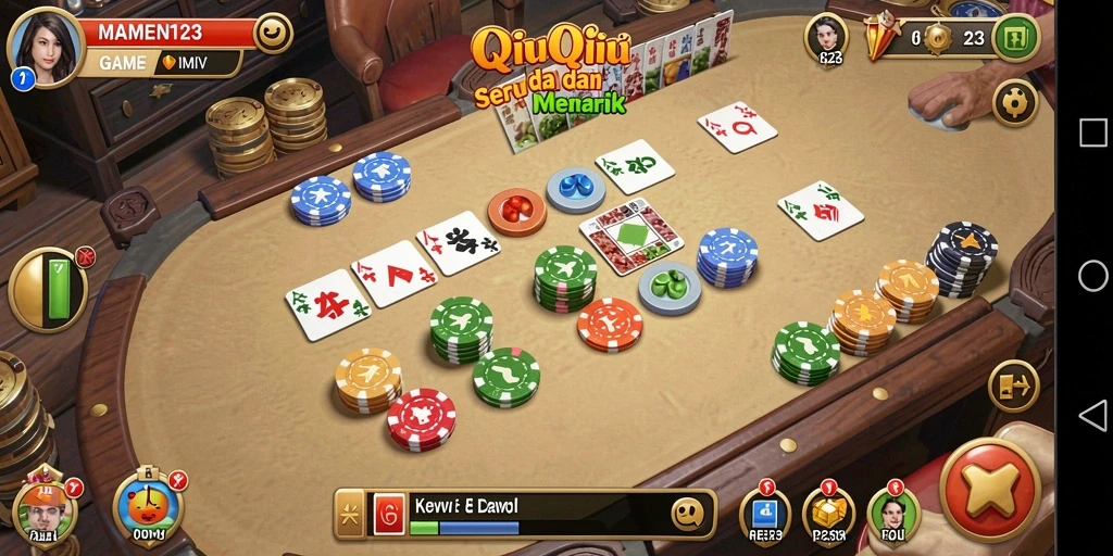 Screenshot gameplay MAMEN123 yang seru dan menawan.