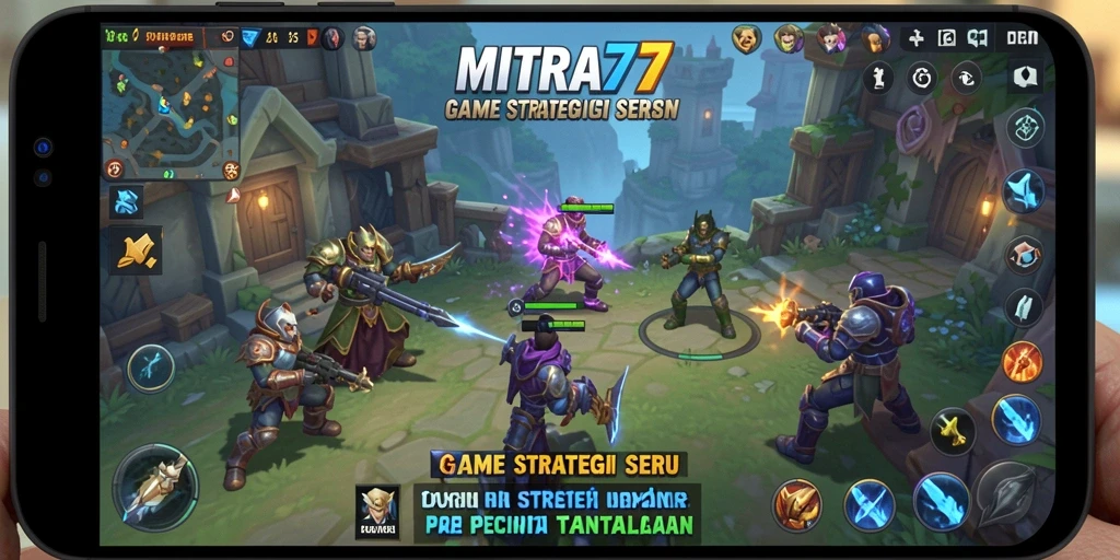 Tampilan gameplay seru di MITRA77 dengan strategi yang mendebarkan.