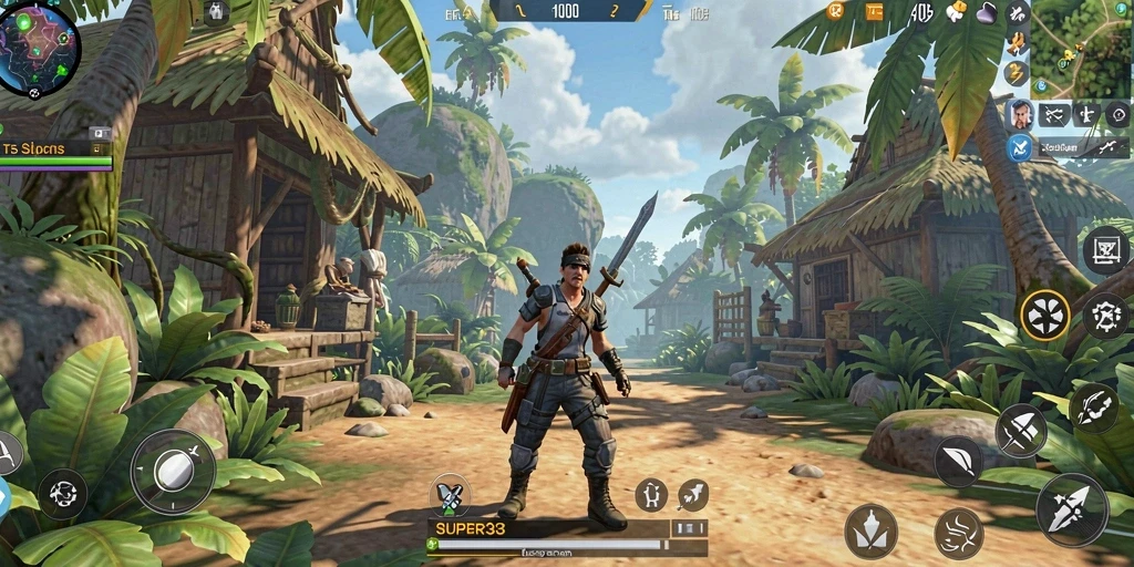 Gameplay dinamis dan menakjubkan di dunia terbuka.
